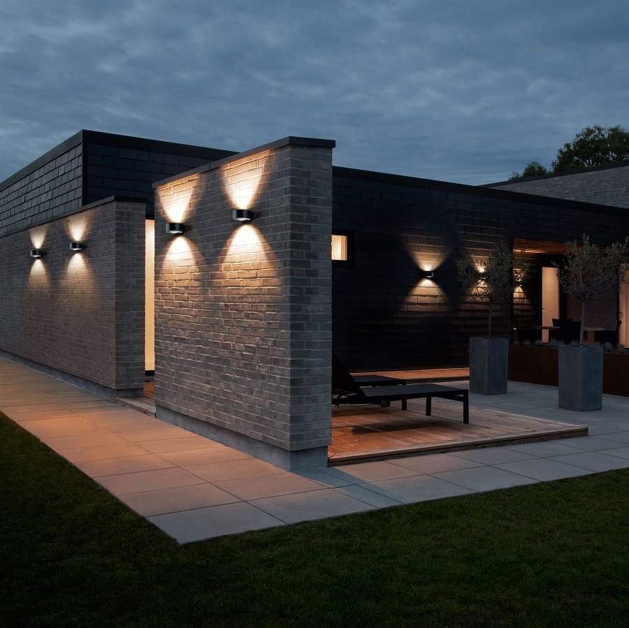 Light-Point Orbit Wall Black