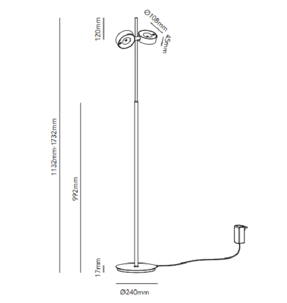 Light-Point Orbit Floor