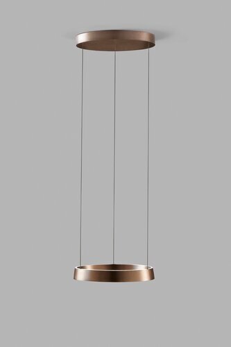 Light-Point Edge Round Rose Gold