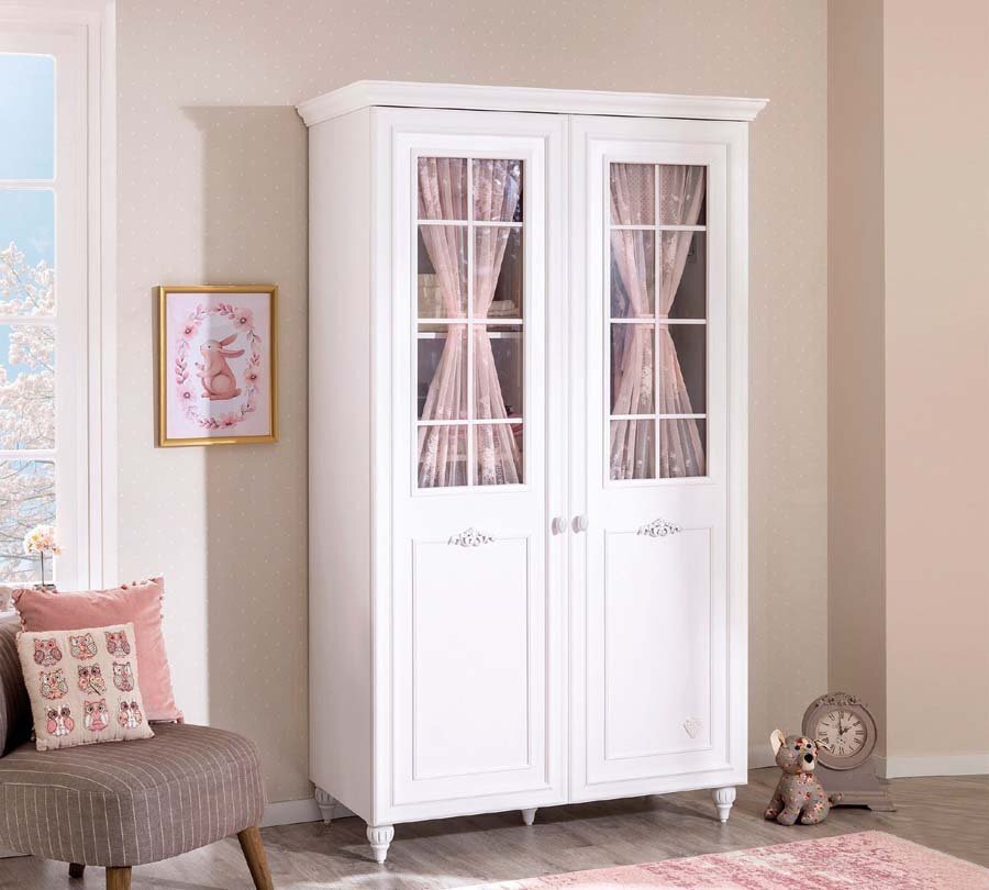 Marisil ROMANTICA Kleiderschrank mit Fenstertüren