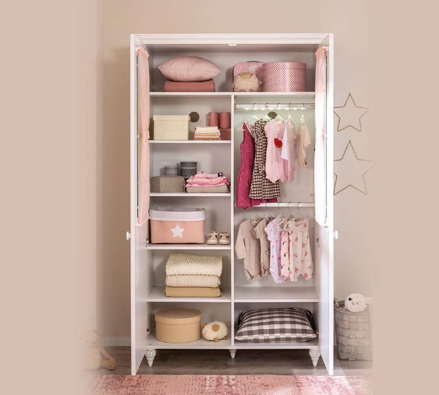 Marisil ROMANTICA Kleiderschrank mit Fenstertüren