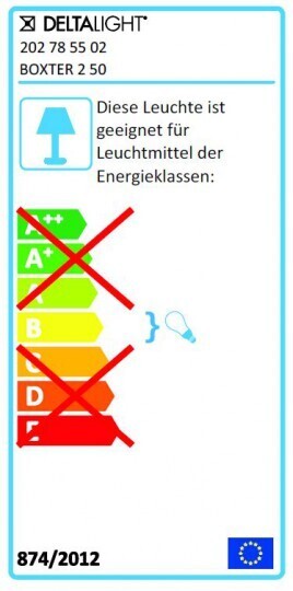 Delta Light Boxter 2 Deckenleuchte