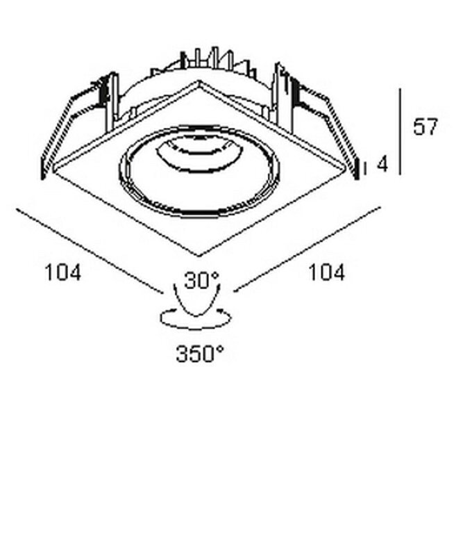 Delta Light Reo S OK Led 2700 K