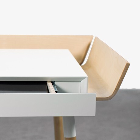 Emko My Writing Desk, 2 Drawers - White