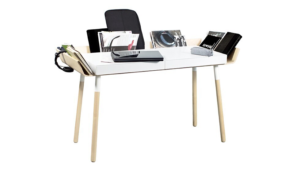 Emko My Writing Desk, 2 Drawers - White