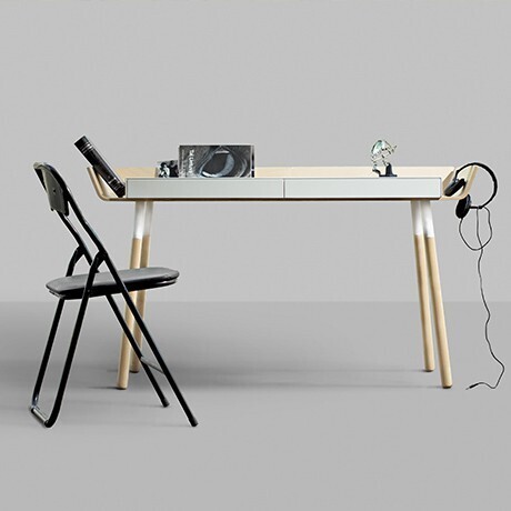 Emko My Writing Desk, 2 Drawers - White