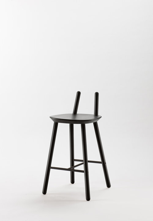 Emko Naïve Semi Bar Chair - Black