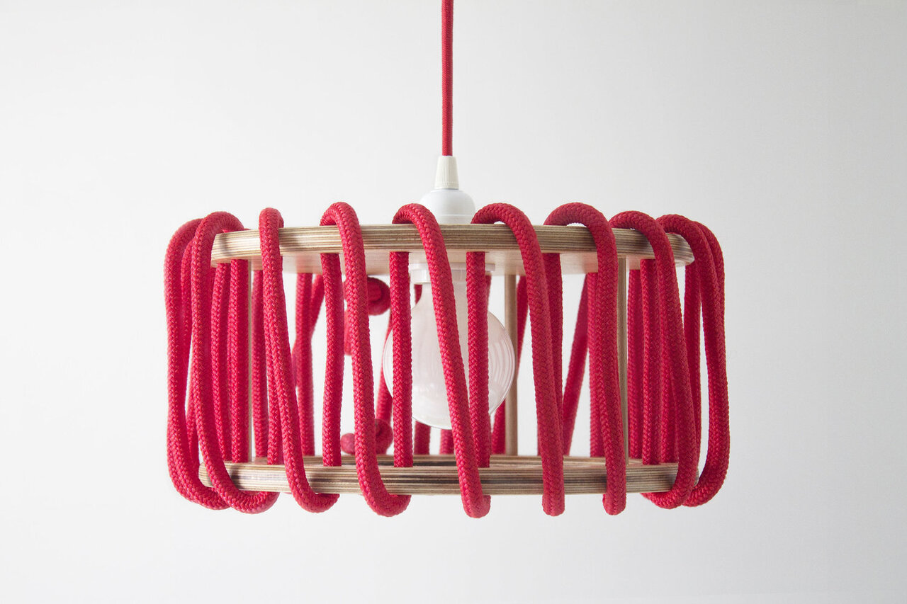 Emko Macaron lamp - Red
