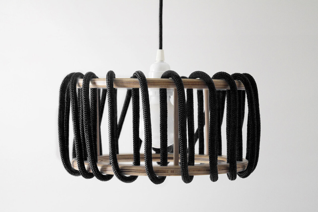 Emko Macaron lamp - Black