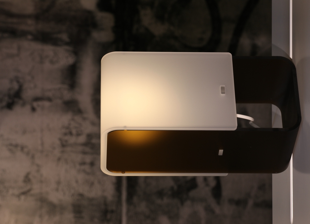 CPH Lighting Lightsquare Tischlampe Braun