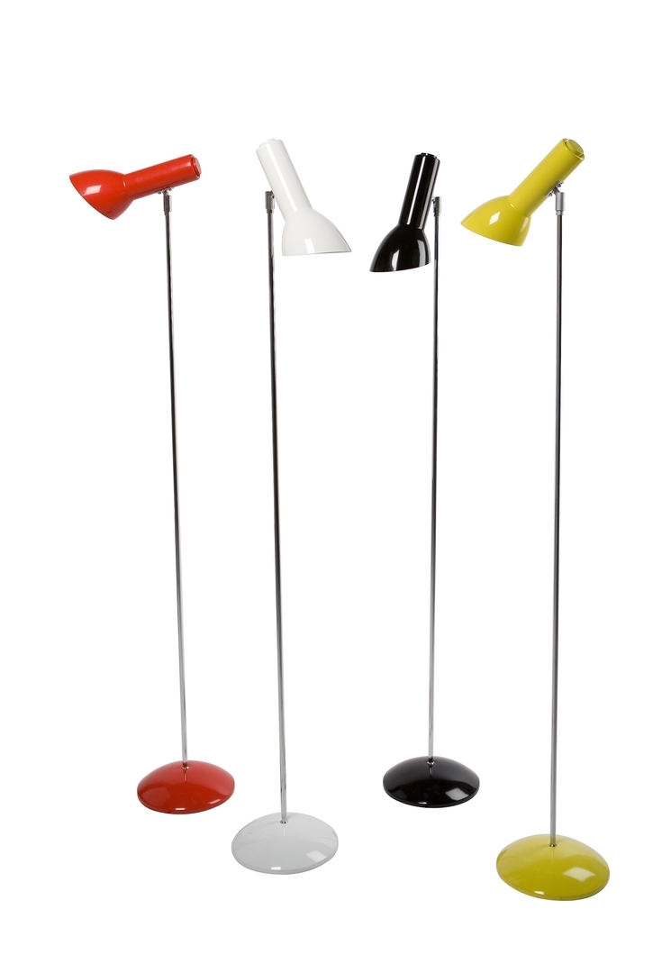 CPH Lighting Oblique Stehleuchte Hochglanz Schwarz 