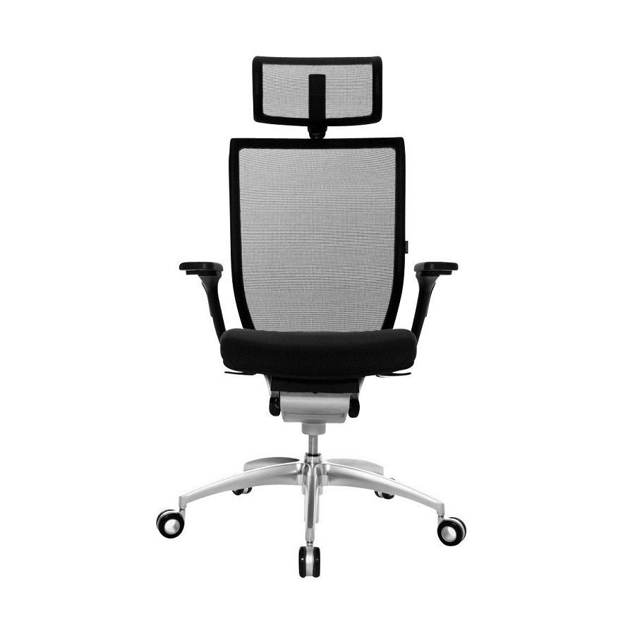Wagner Titan 10 Bürodrehstuhl - Schwarz / Sitzfläche Gepolstert Schwarz