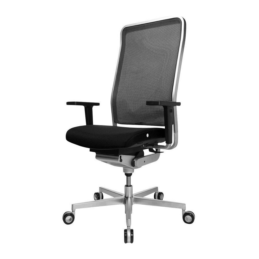 Wagner W1 High Bürostuhl - Schwarz
