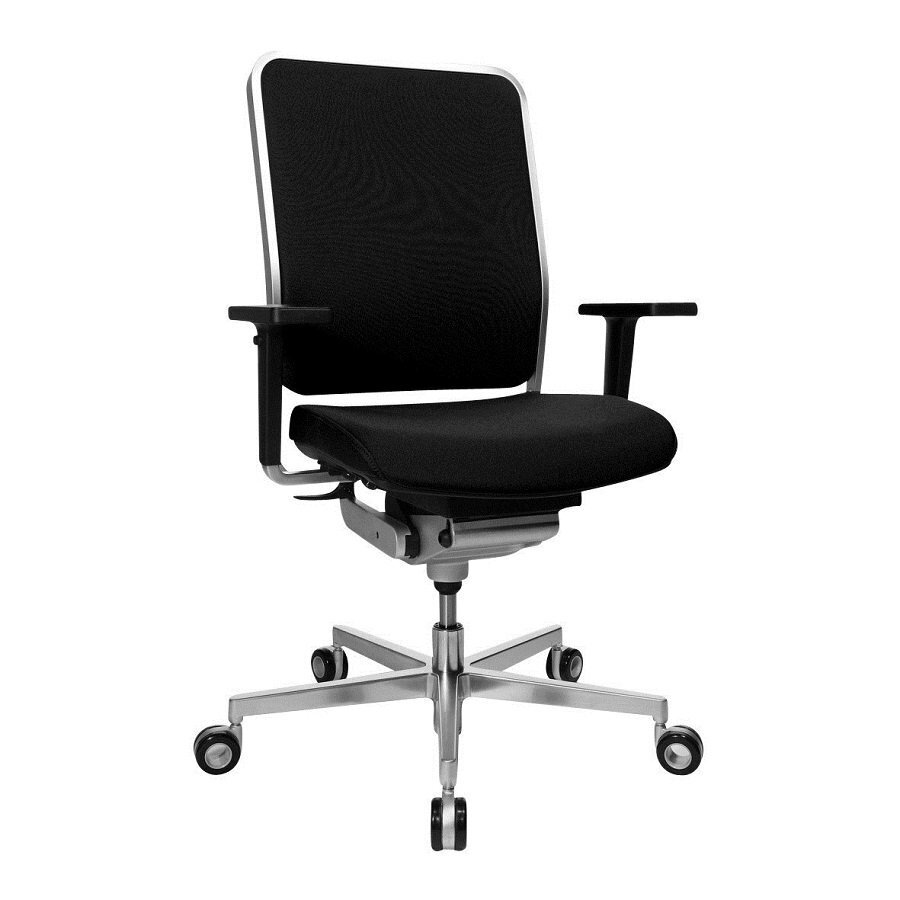 Wagner W1 Low Bürostuhl - Chrom