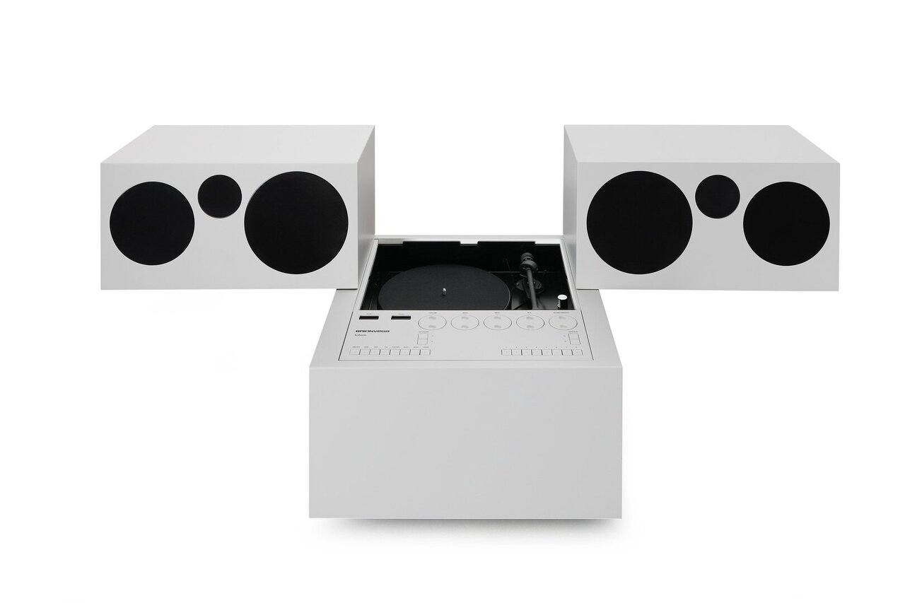 Brionvega Totem white - Soundsystem