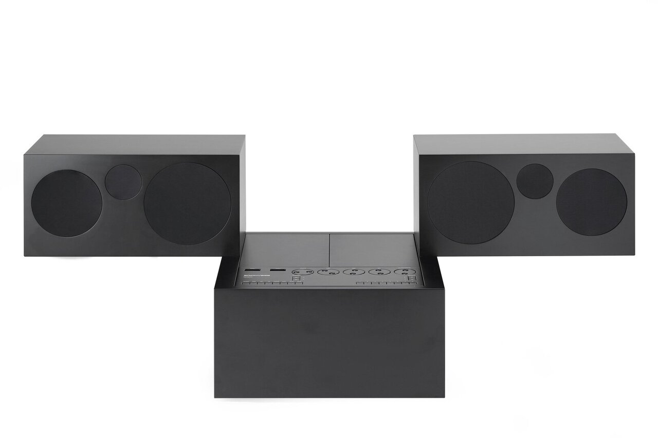 Brionvega Totem black - Soundsystem 