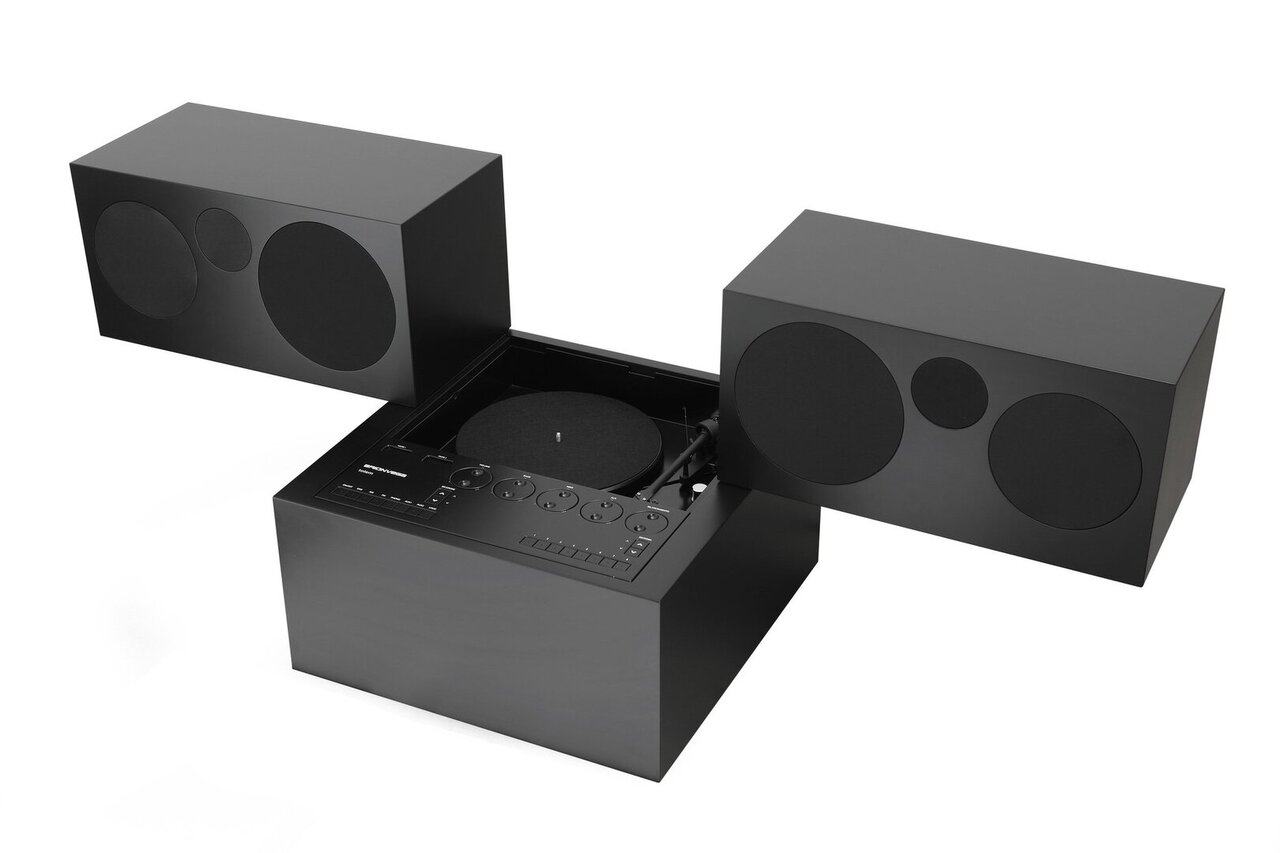 Brionvega Totem black - Soundsystem 