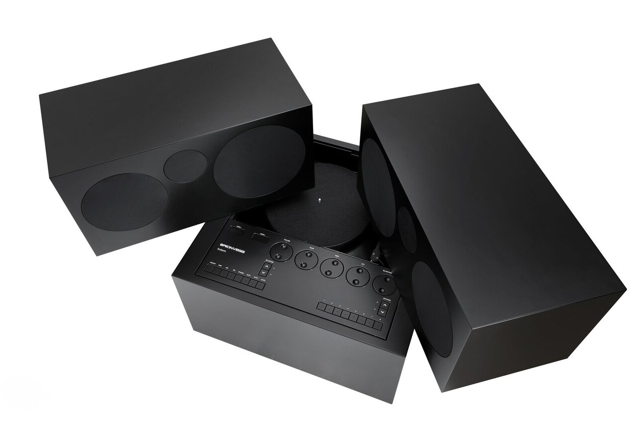 Brionvega Totem black - Soundsystem 