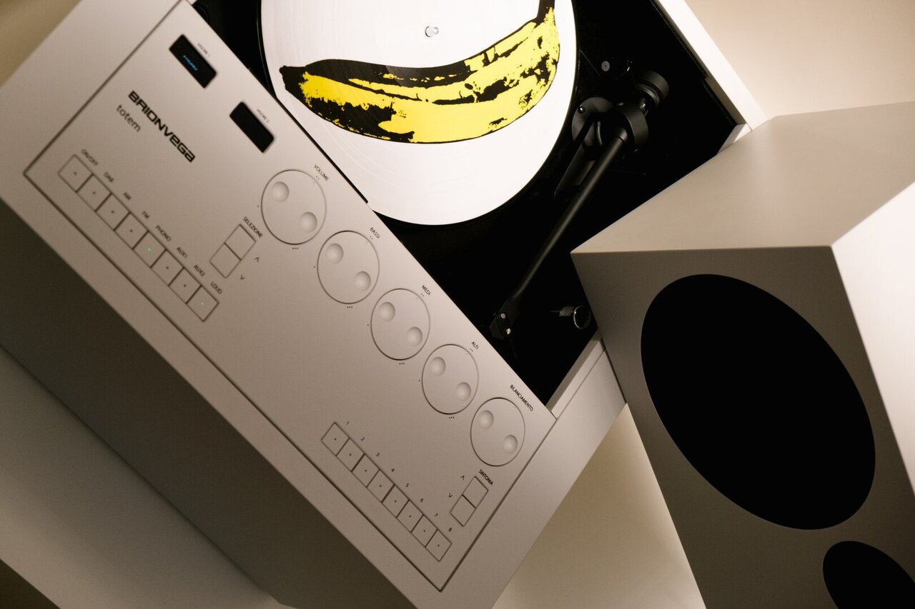 Brionvega Totem white - Soundsystem 