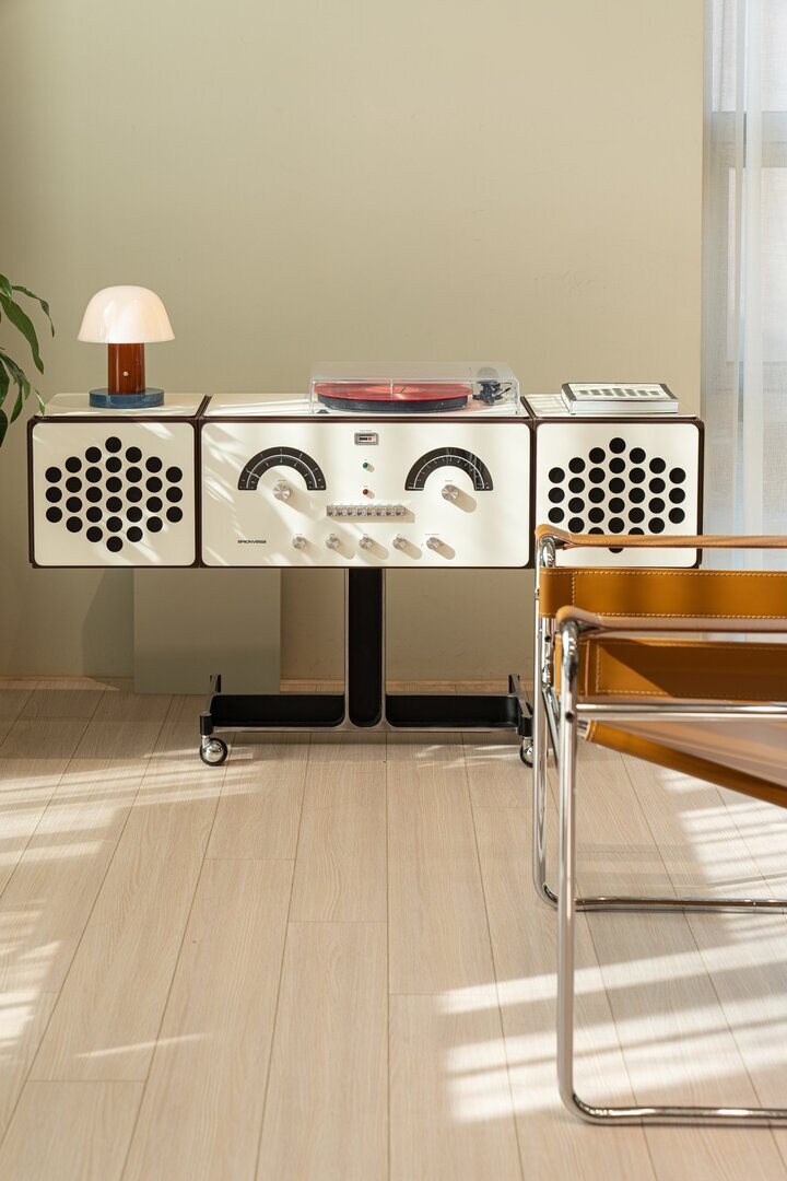 Brionvega radiofonografo white - Soundsystem