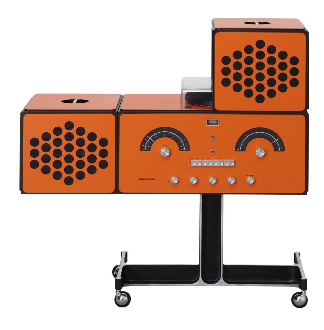 Brionvega radiofonografo orange - Soundsystem