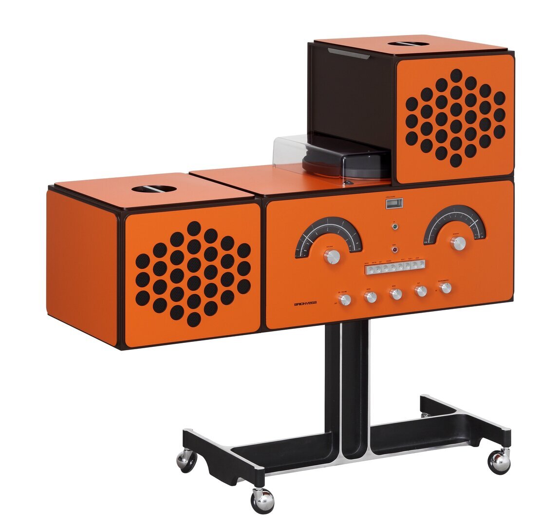 Brionvega radiofonografo orange - Soundsystem