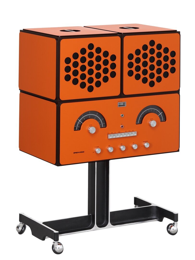 Brionvega radiofonografo orange - Soundsystem