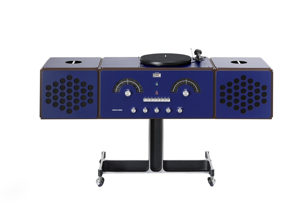 Brionvega radiofonografo blau - Soundsystem