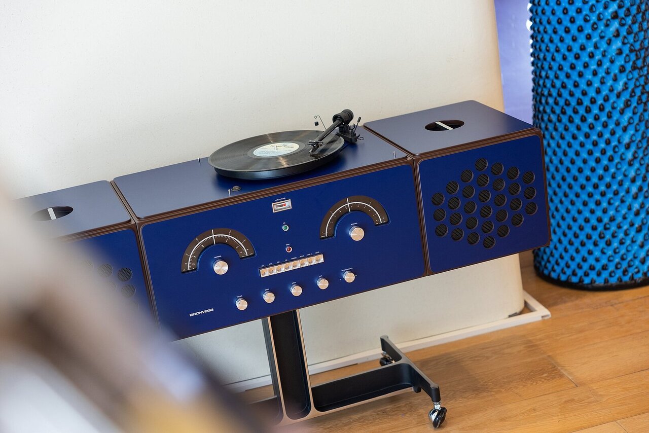 Brionvega radiofonografo blau - Soundsystem