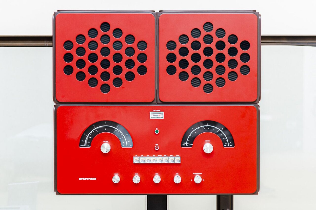 Brionvega radiofonografo rot - Soundsystem