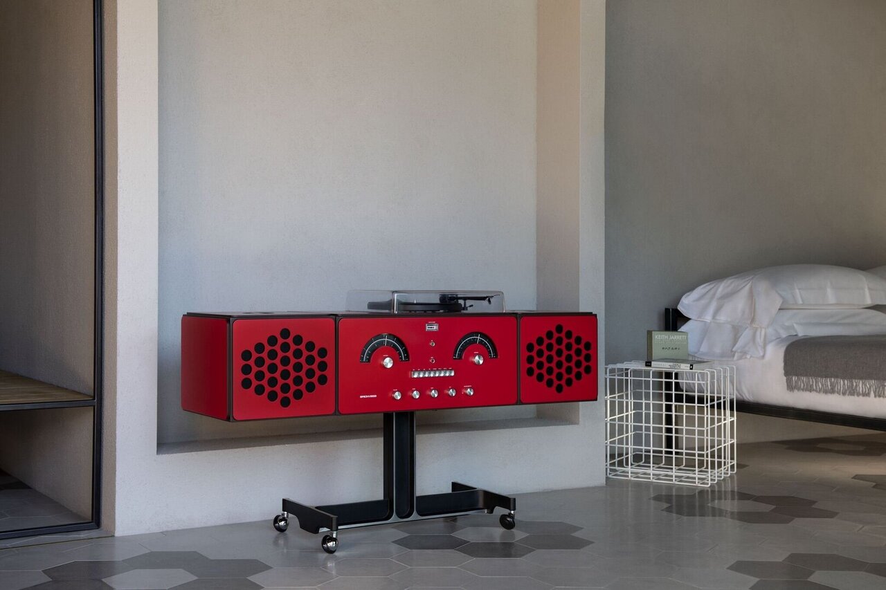 Brionvega radiofonografo rot - Soundsystem