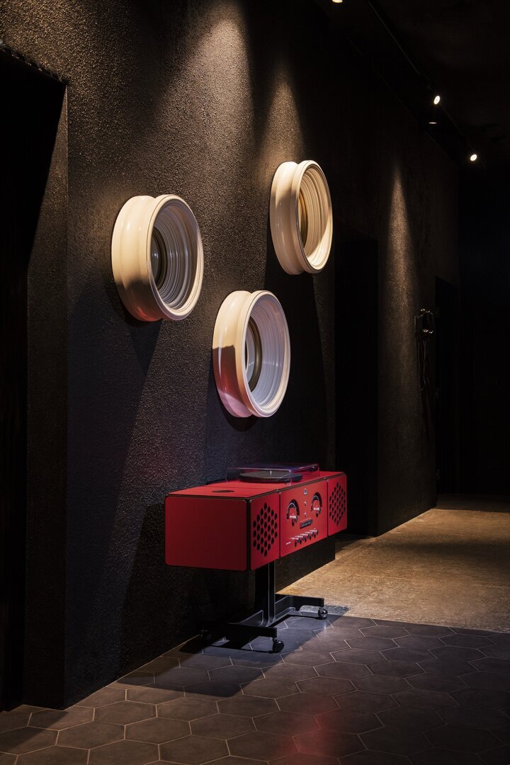 Brionvega radiofonografo rot - Soundsystem