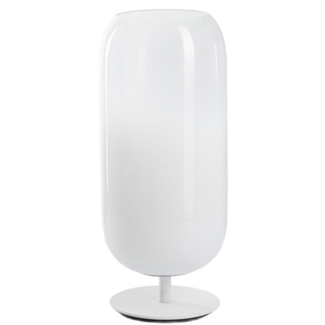 Artemide Artemide Gople Tischleuchte Hellrosa RAL 3015, Weiss / Weiss, Weiss / Weiss