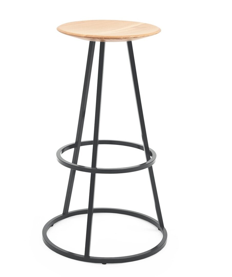 Harto Gustave Bar Stool - Natural Oak