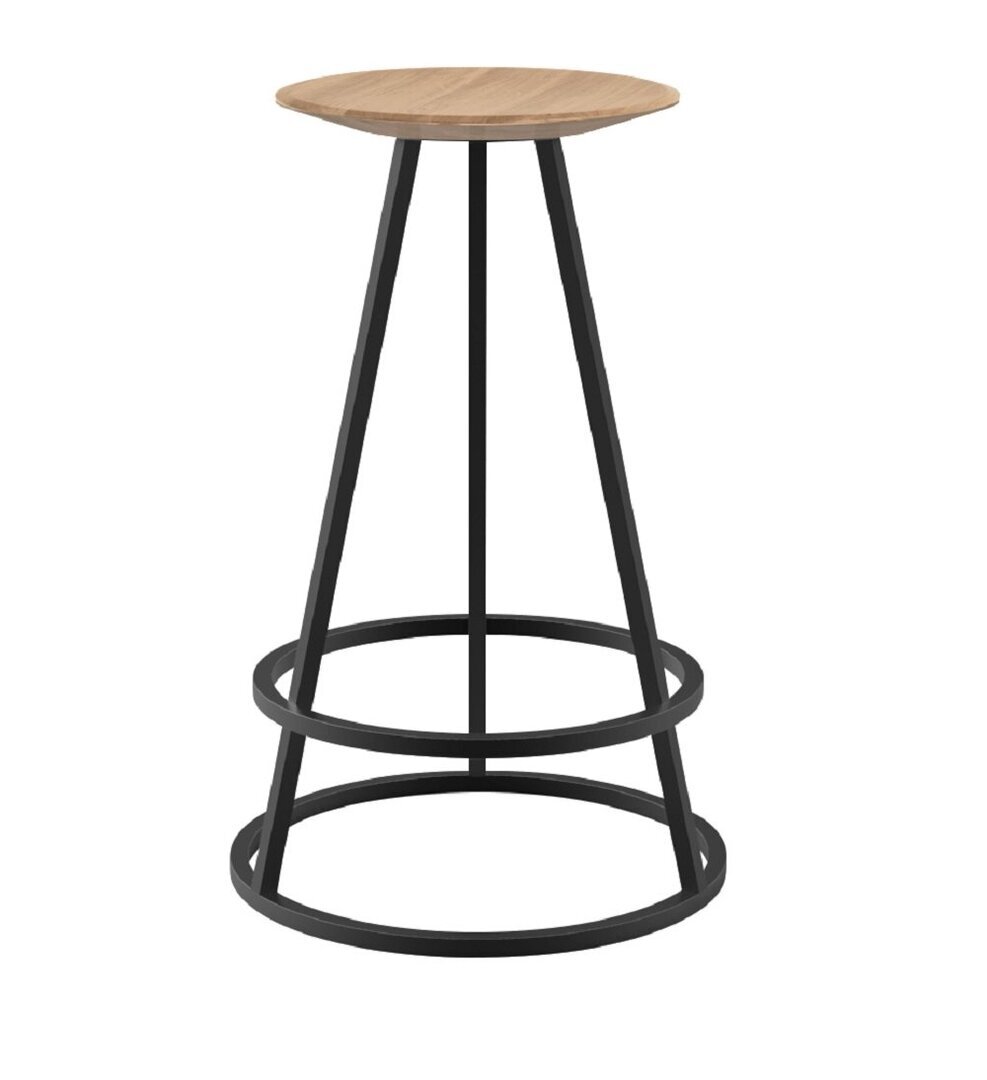 Harto Gustave Bar Stool - Natural Oak