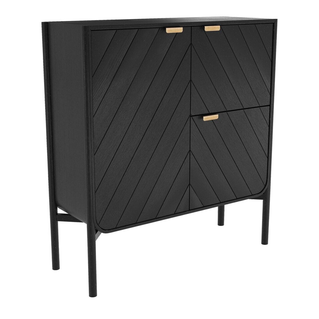 Harto Dresser Marius: Tinted Black Oak
