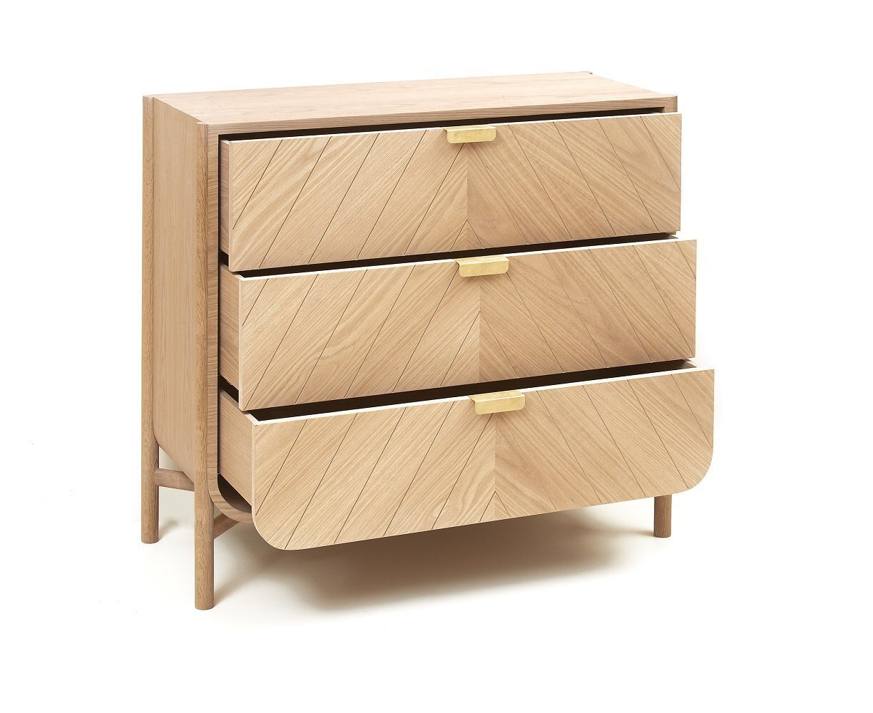 Harto Chest Of Drawers Marius: Natural Oak
