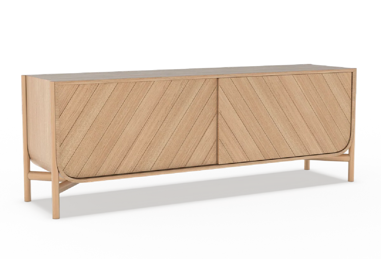 Harto Sideboard Marius 185 cm: Natural Oak