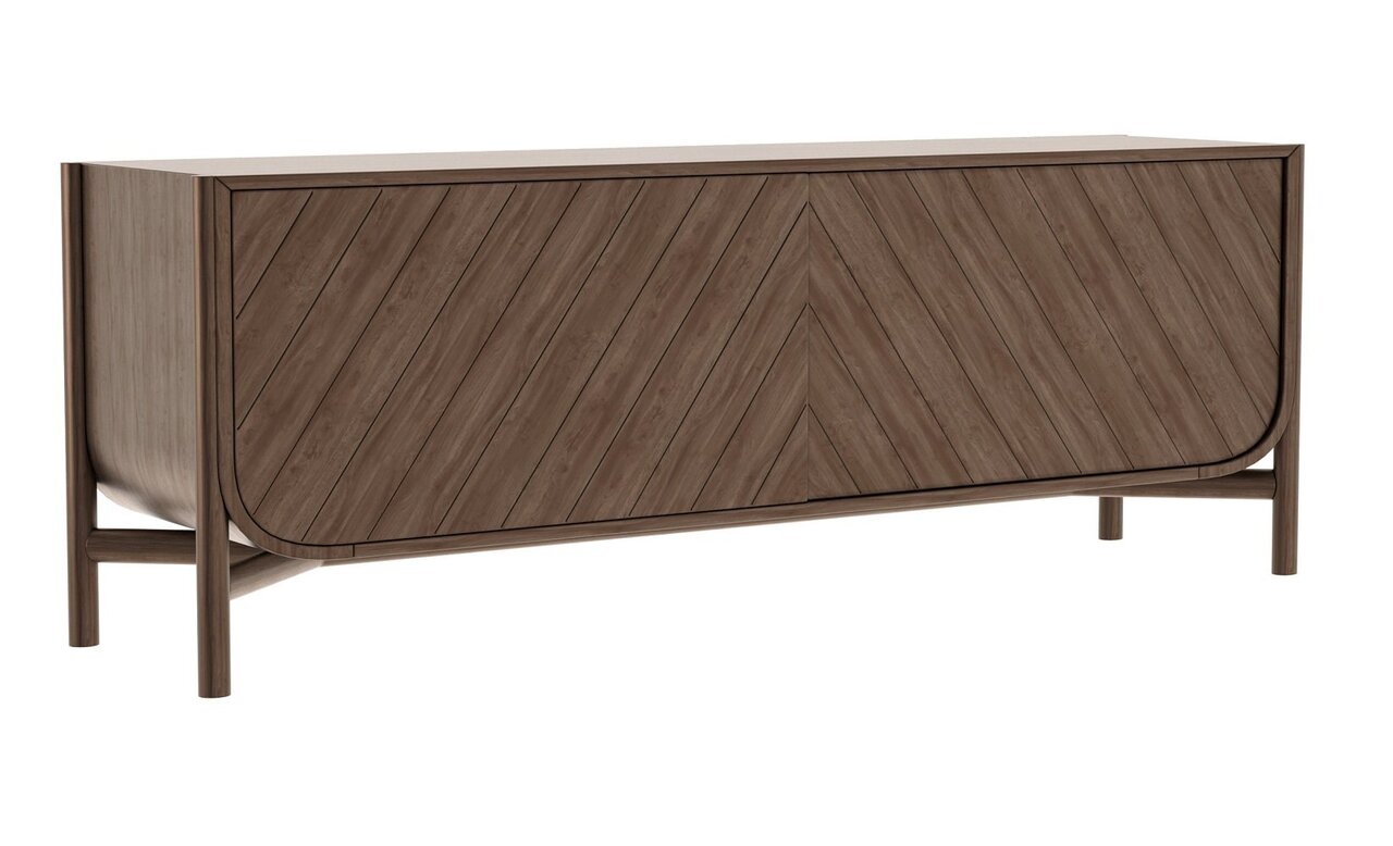 Harto Sideboard Marius 185 cm: Natural Walnut