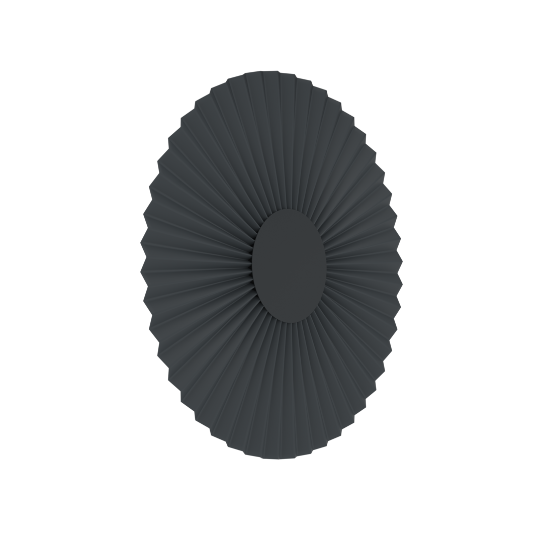 Harto Wall Lamp Carmen - Wandleuchte: Slate Grey