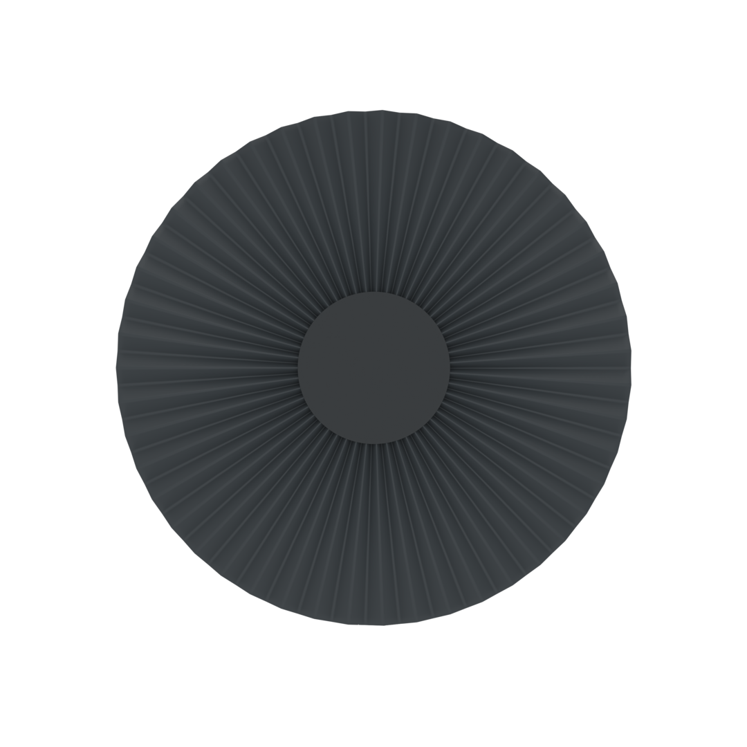 Harto Wall Lamp Carmen - Wandleuchte: Slate Grey