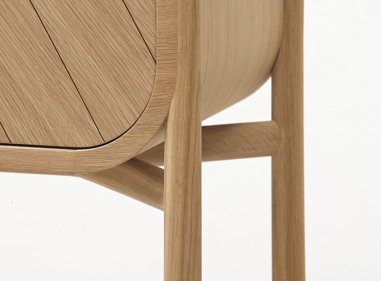 Harto Console - Konsolentisch: Natural Oak