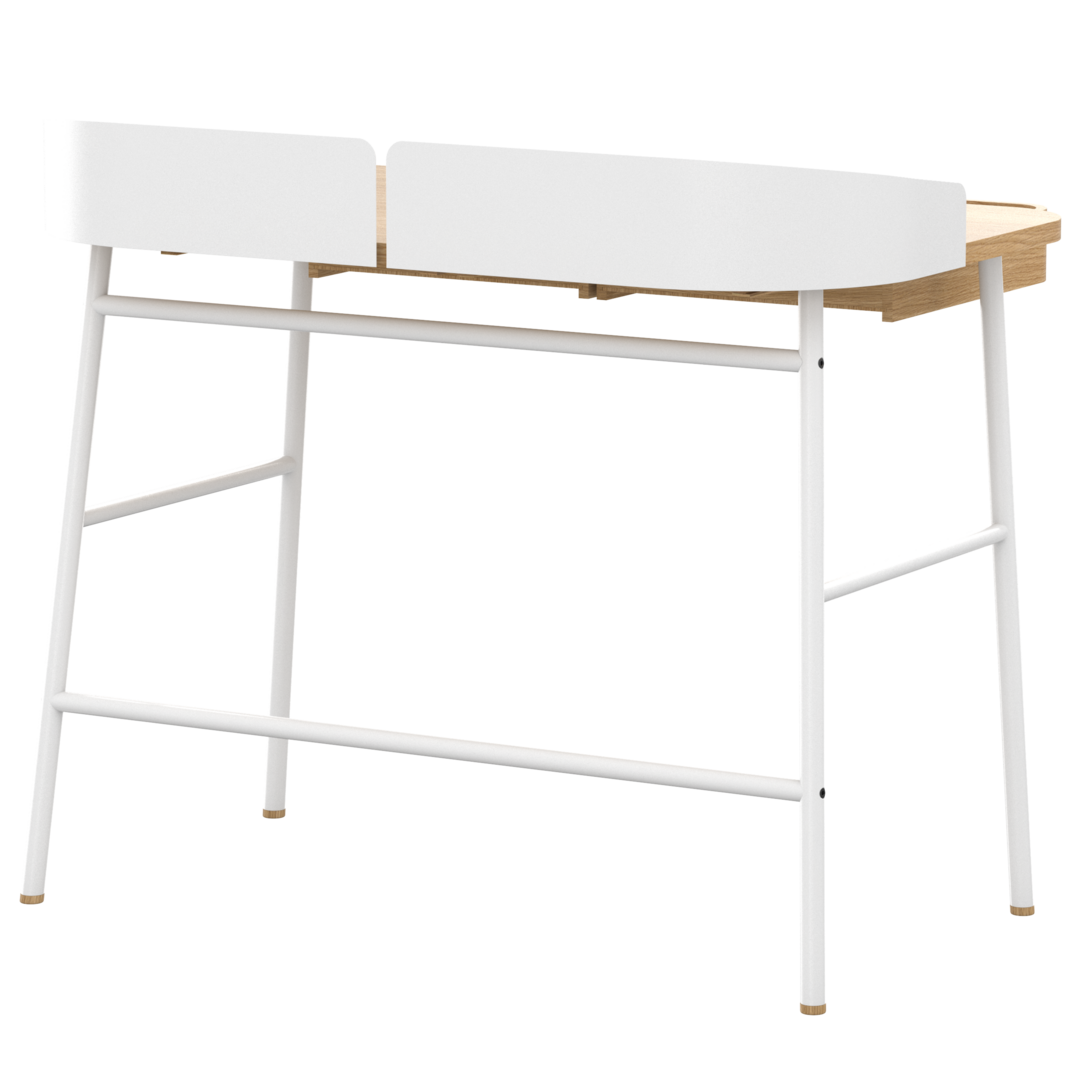 Harto Desk Victor - Schreibtisch: Natural Oak - White