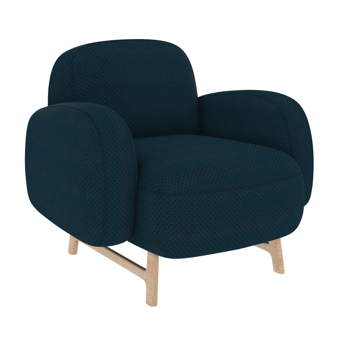 Harto Auguste Armchair - Sessel - Cobalt Blue