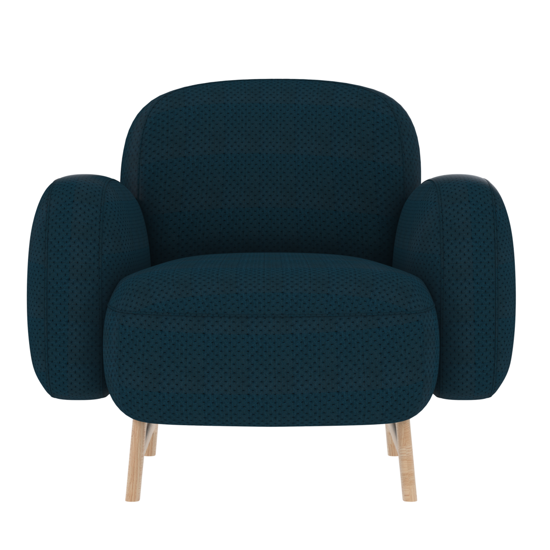 Harto Auguste Armchair - Sessel - Cobalt Blue