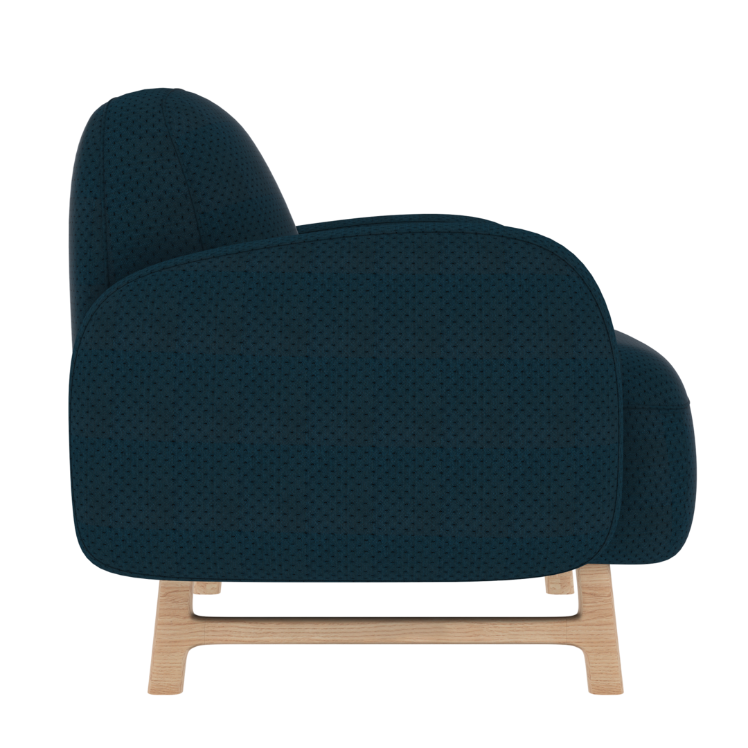 Harto Auguste Armchair - Sessel - Cobalt Blue
