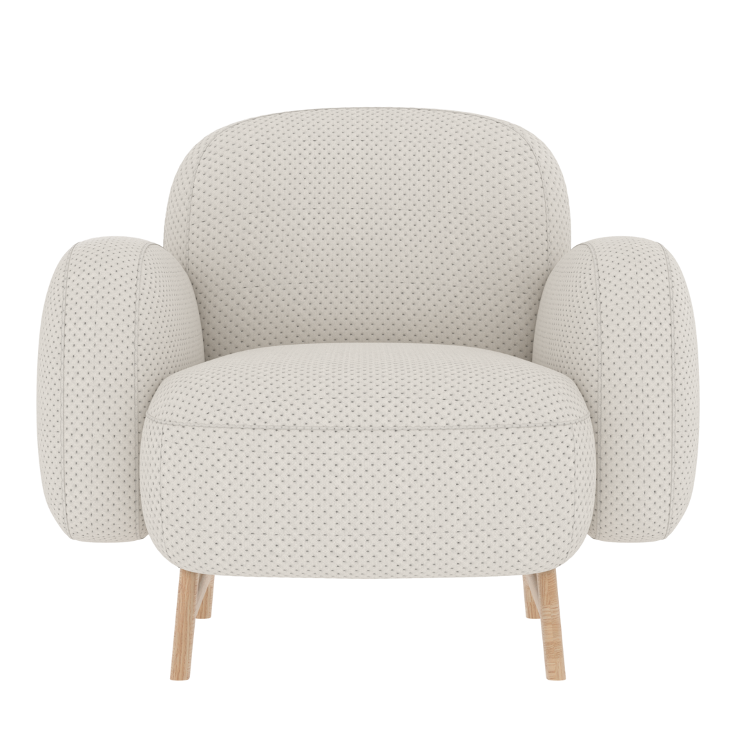 Harto Auguste Armchair - Sessel - Pearl