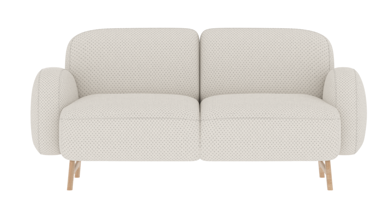 Harto Auguste 2 seats sofa - Sofa 2 Sitzer - Pearl
