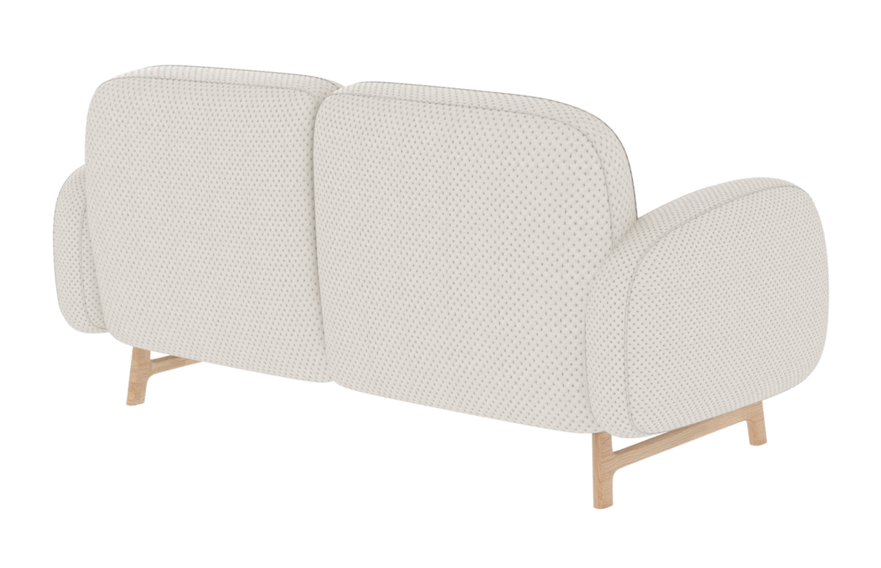 Harto Auguste 2 seats sofa - Sofa 2 Sitzer - Pearl