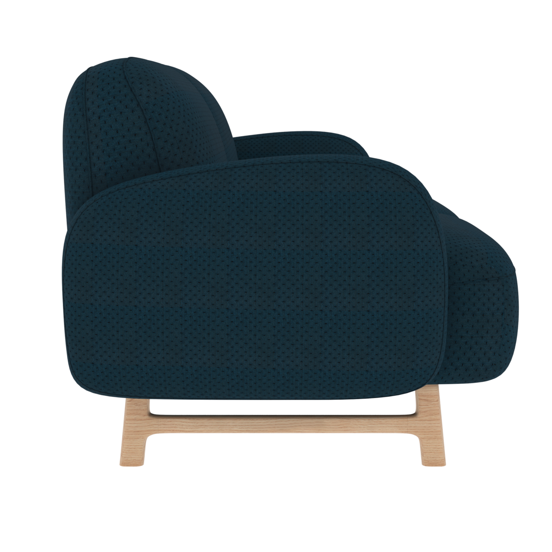 Harto Auguste 2 seats sofa - Sofa 2 Sitzer - Cobalt Blue